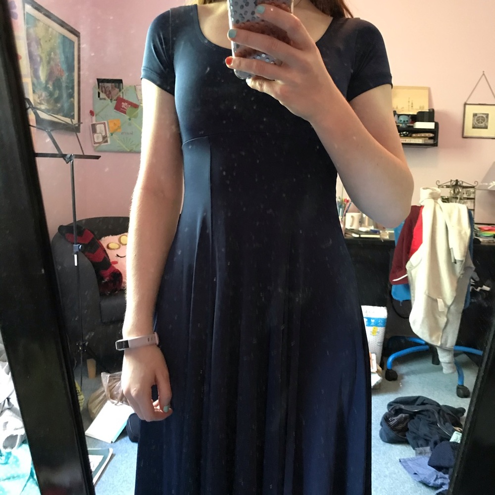 Navy Natalie Dancewear Dress